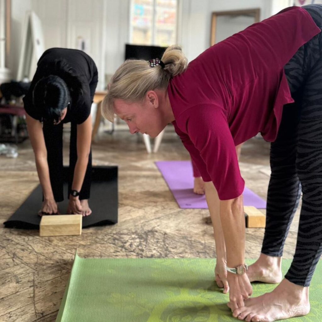 Cours de Yoga personnalisé avec plusieurs élèves