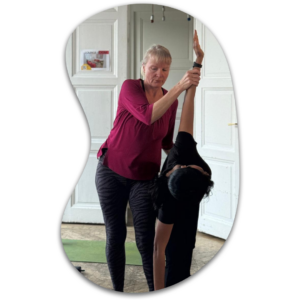 Bettina la professeur de Yoga